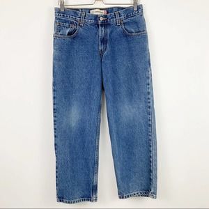 Levi's 550 Relaxed Fit Husky Straight Jeans 30x26